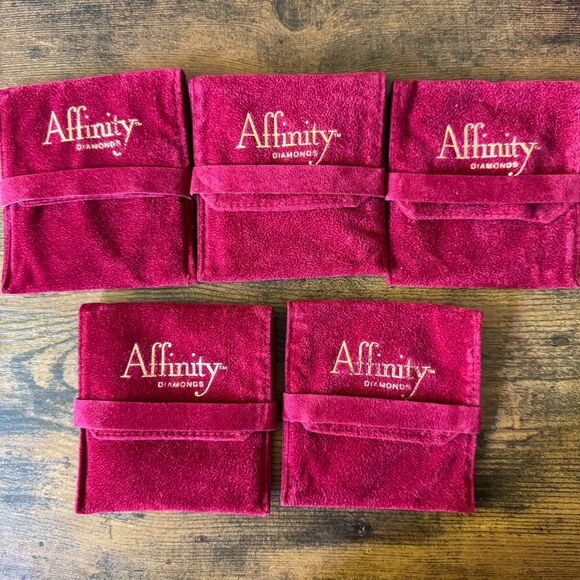 Set of 5 Affinity Diamond Sterling Silver Bangle Bracelets 925 Vintage 8 Inch - Picture 6 of 15